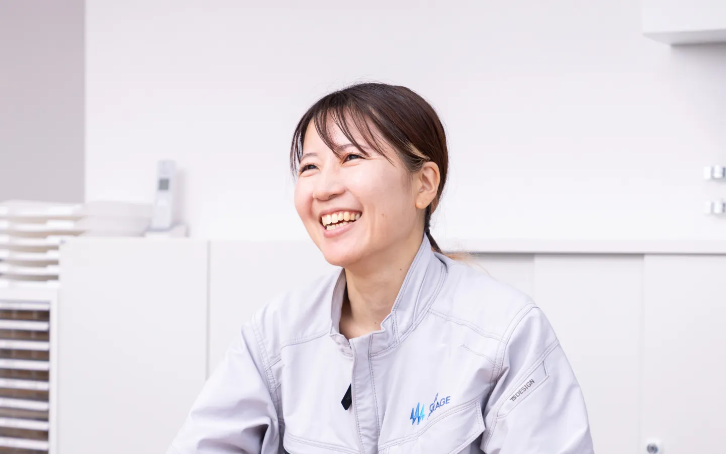 笑顔の先輩